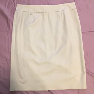 Calvin Klein Nude/Khaki Pencil Skirt